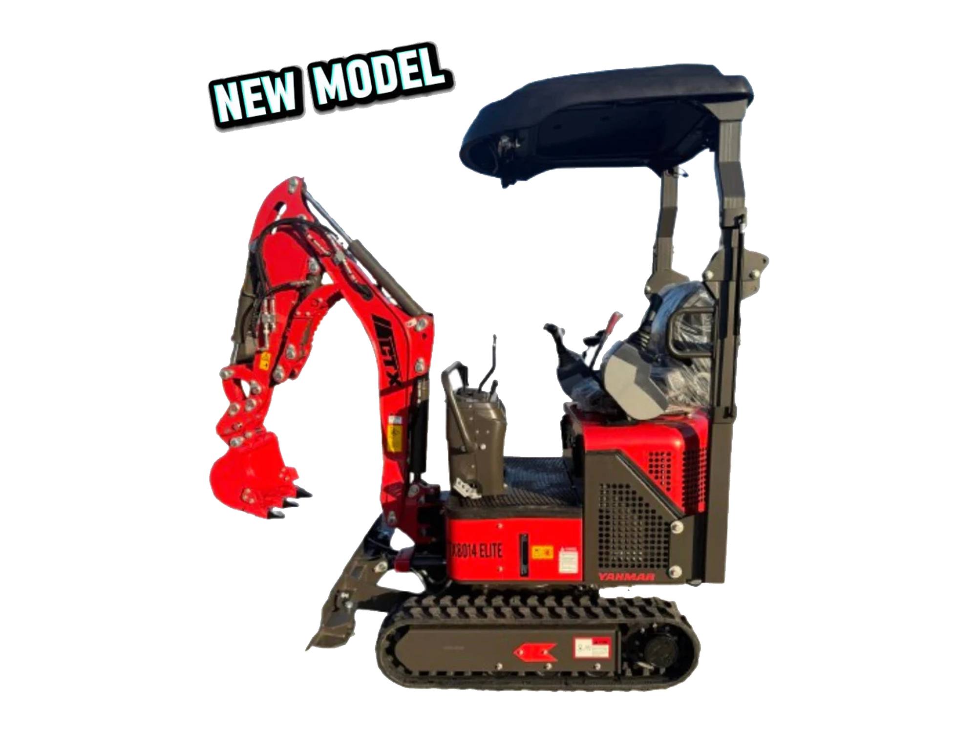 HAIHONG CTX8014 ELITE 1.4T YANMAR DIESEL - MINI EXCAVATOR