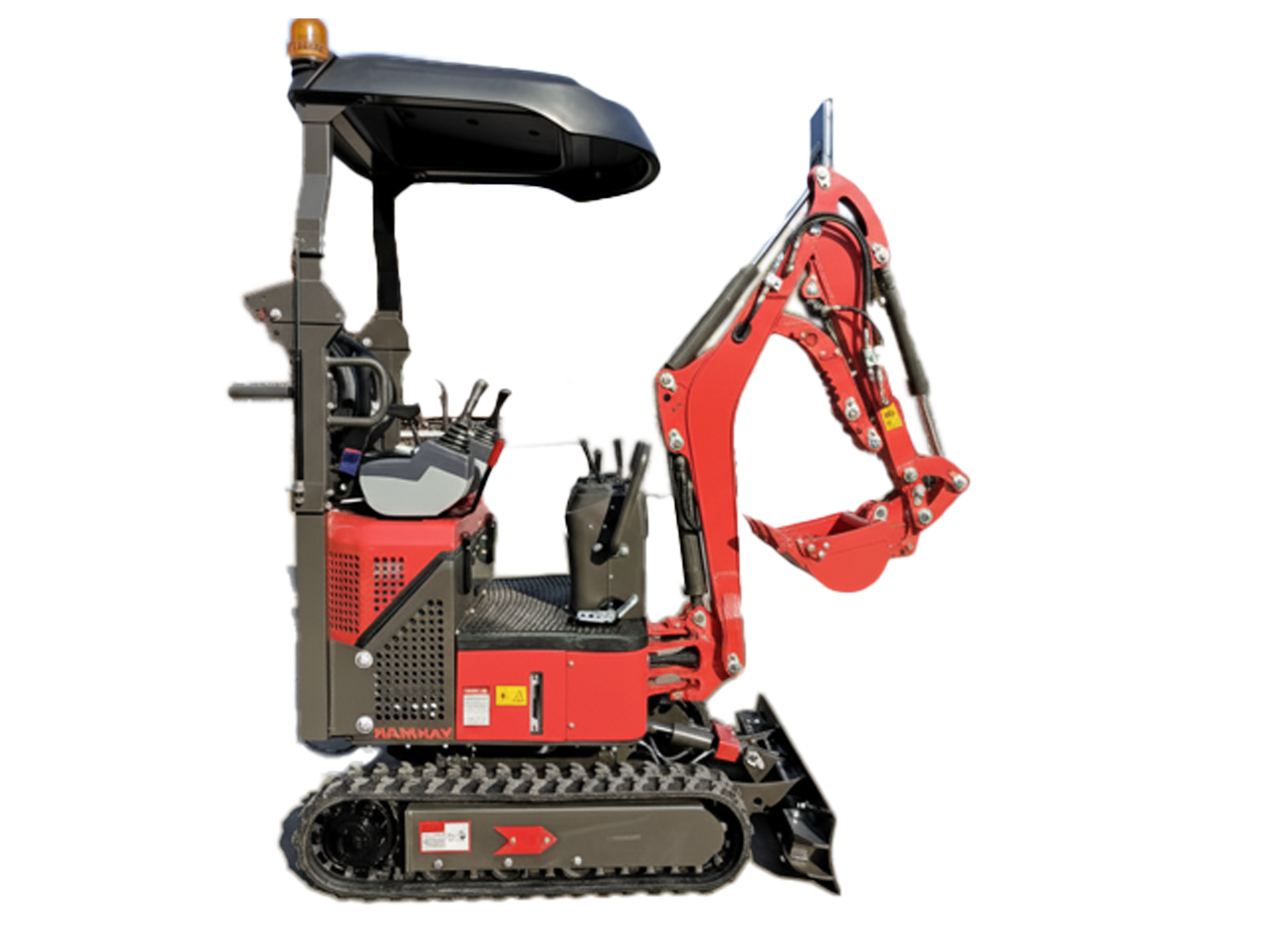 HAIHONG CTX8014 ELITE 1.4T YANMAR DIESEL - PISTON PUMP- 39.6L/min - MINI EXCAVATOR COMING SOON