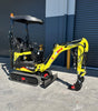 HAIHONG CTX8010 1.2T KOOP DIESEL - MINI EXCAVATOR Includes 200mm Bucket, Hydraulic Thumb Grab & Spring Quick Hitch