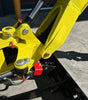 HAIHONG CTX8010 1.2T KOOP DIESEL - MINI EXCAVATOR Includes 200mm Bucket, Hydraulic Thumb Grab & Spring Quick Hitch