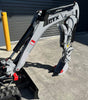 HAIHONG CTX8000 1.1T KOOP DIESEL - MINI EXCAVATOR Includes 200mm Bucket, Hydraulic Thumb Grab & Spring Quick Hitch