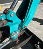HAIHONG CTX8012 PRO 1.3T YANMAR DIESEL - MINI EXCAVATOR Includes 200mm Bucket, Hydraulic Thumb Grab & Spring Quick Hitch
