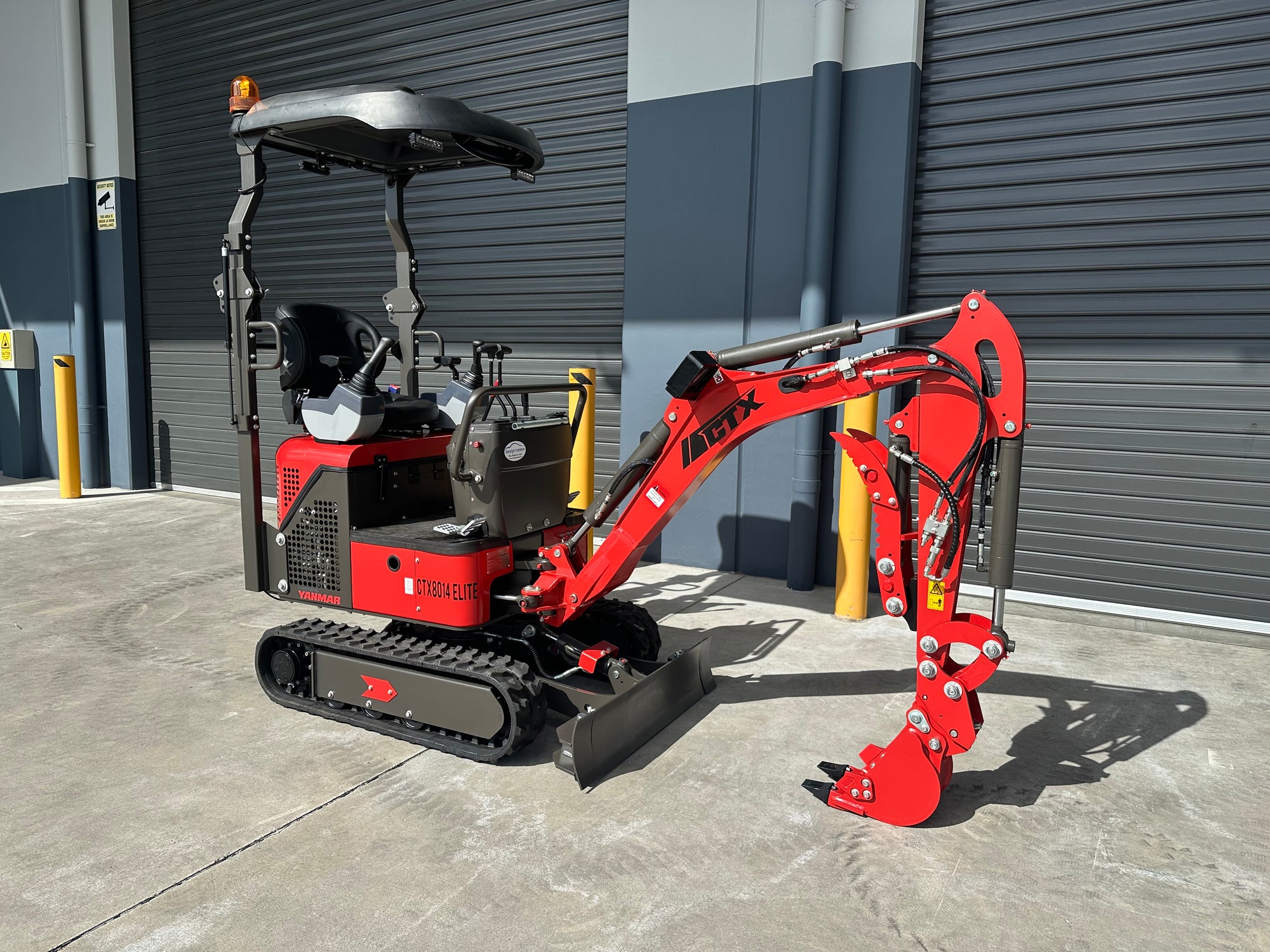 HAIHONG CTX8014 ELITE 1.4T YANMAR DIESEL - MINI EXCAVATOR