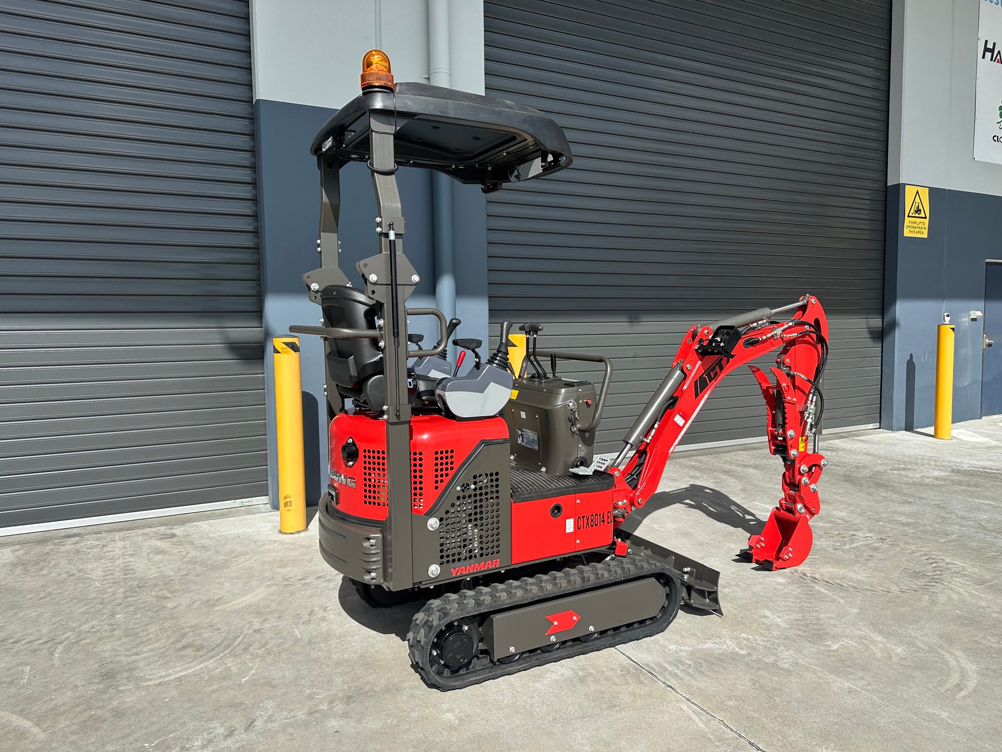 HAIHONG CTX8014 ELITE 1.4T YANMAR DIESEL - MINI EXCAVATOR