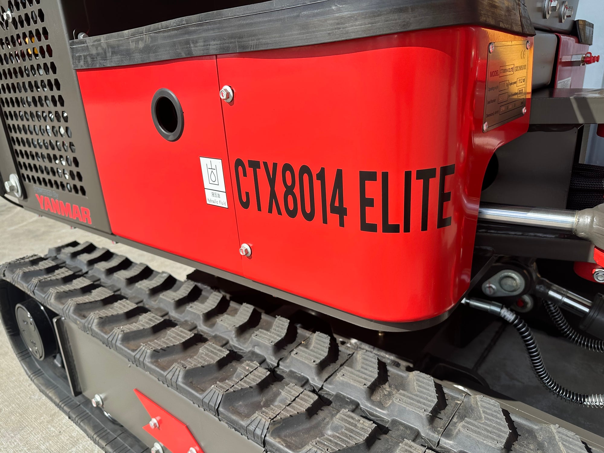 HAIHONG CTX8014 ELITE 1.4T YANMAR DIESEL - MINI EXCAVATOR